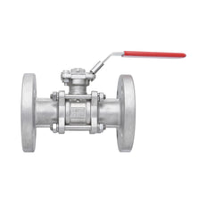 DN20 PN40 Válvula De Bola Flangeada De Acero Inoxidable De 3 Piezas De 2 Vías PTFE ISO-Top F03/F04 - TamesonPRO 1124-020