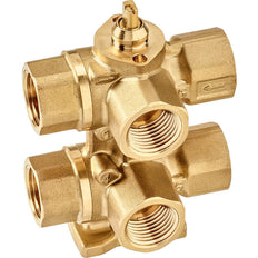 Belimo Válvula Modulante De 6 Vías Rp1/2 Kvs0.63/0.4 24VAC/DC 75s 0-10V 1Nm IP40 Terminal R3015-P63-P4-B1/CQ24A-SZ-T