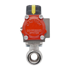 Válvula De Bola Neumática G3/8'' Latón Doble Efecto