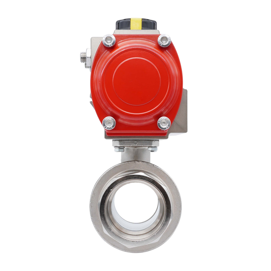 Válvula De Bola Neumática G2'' Latón Cierre Por Resorte