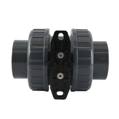Válvula de bola neumática de PVC de 63 mm, 2 vías y doble efecto - VDL