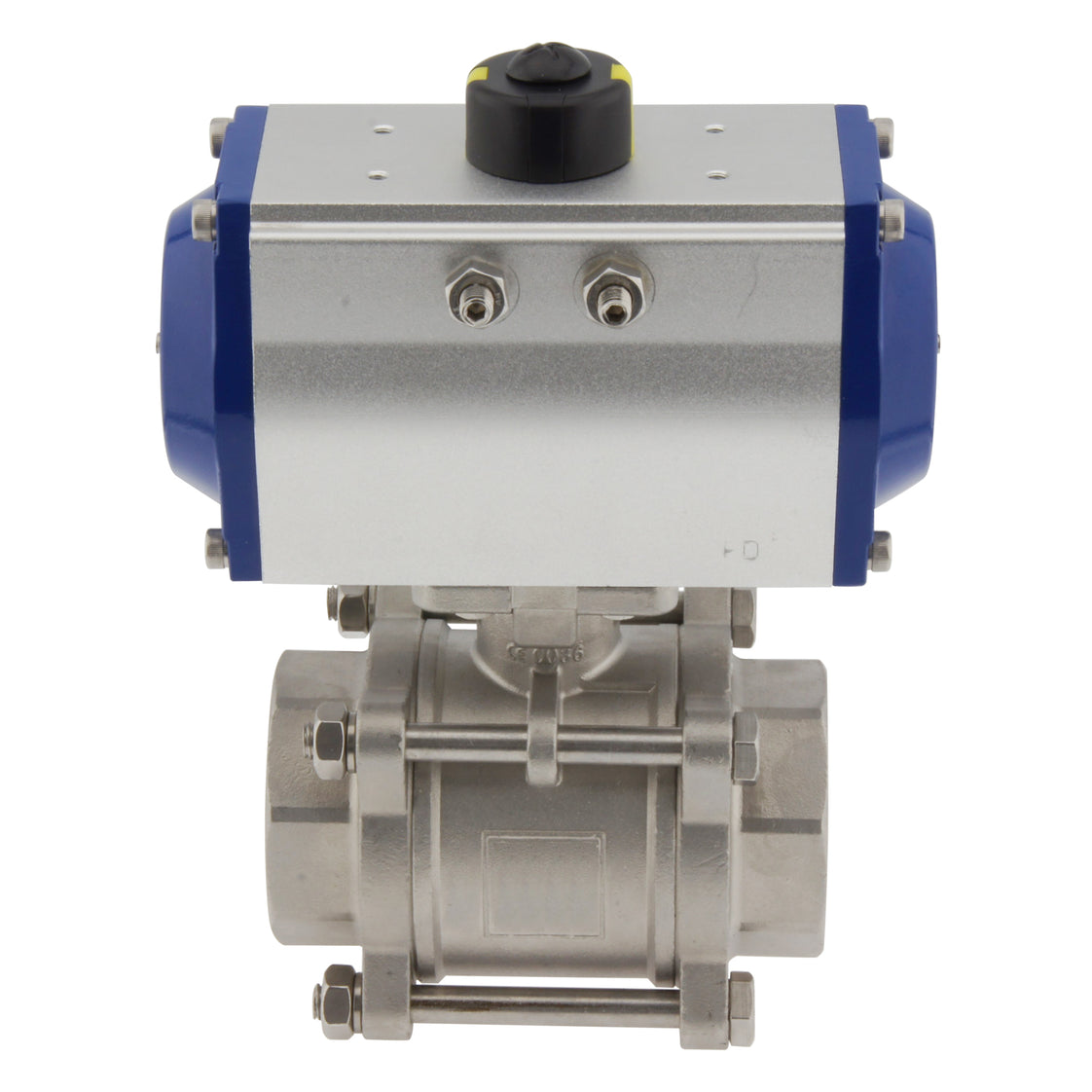 Válvula de bola neumática de 2 vías de acero inoxidable y muelle cerrado G2'' - BL2SA3