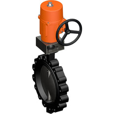 Válvula Mariposa Belimo DN450/PN16 Lug 120-240VAC/DC Modulación GGG40 EPDM IP67 ISO 5211 MFT Terminales 55s 1500Nm D6450NL/SY8-230A-MF-T