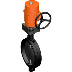 Válvula Mariposa Belimo DN450/PN16 Wafer 120-240VAC/DC Modulación GGG40 EPDM IP67 ISO 5211 MFT Terminales 55s 1500Nm D6450N/SY8-230A-MF-T