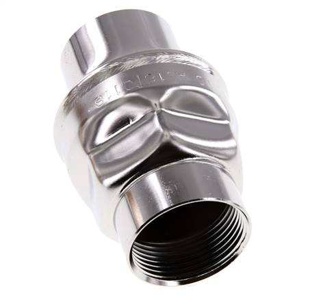 G1 1/4'' Acero Inoxidable 316 Válvula Antirretorno FKM 0.03-16bar (0.44-232psi) - Alta Resistencia [6 Piezas]