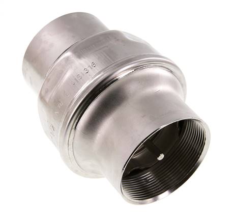 G2 1/2'' Acero Inoxidable 316 Válvula Antirretorno FKM 0.03-16bar (0.44-232psi) - NSF ANSI 61