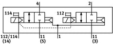 Festo 2x2/2 NC Monostable Válvula Solenoide Tamaño 1 ISO 5599-2 1400l/min - 8034813