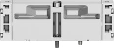 Festo 5/3 Válvula Neumática Agotada Tamaño 18mm ISO 15407-1 450l/min - 546729