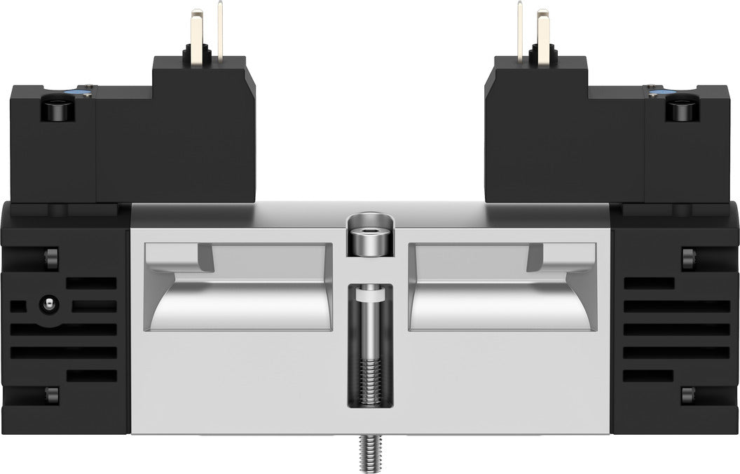 Festo 2x3/2 NO Monostable Válvula Solenoide De Aire Tamaño 26mm ISO 15407-1 900l/min - 547170