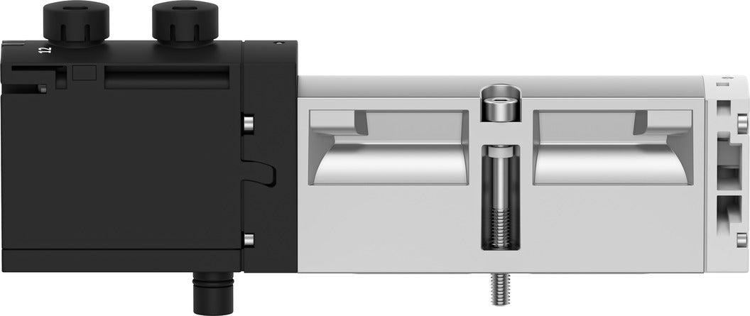 Festo 2x3/2 NO/NC Monostable Válvula Solenoide De Aire Tamaño 26mm ISO 15407-2 900l/min - 8033040