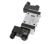 3/2 G1/4'' (G1/8'') Válvula solenoide biestable piloto externo 12V DC 0-10bar/0-140psi Airtec
