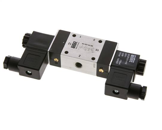 válvula de solenoide biestable 3/2 G1/8'' Piloto externo 24V AC 0-10bar/0-140psi Airtec
