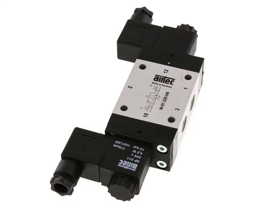 válvula de solenoide biestable 3/2 G1/4'' 24V AC 1.5-10bar/21.0-140psi Airtec