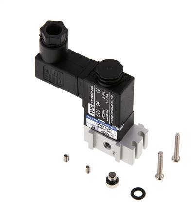 3/2 M5 NC Electroválvula 115V AC 0-8bar/0-112psi YPC