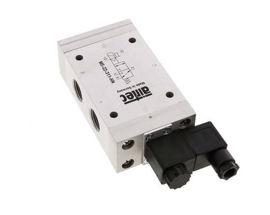 3/2 G1/2'' (G1/8'') Válvula Solenoide Piloto Externo 115V AC 0-10bar/0-140psi Airtec