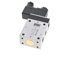 3/2 G1/4'' (G1/8'') Válvula Solenoide Piloto Externo 12V DC -0.95-10bar/-13.2-140psi Airtec