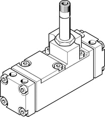 Festo 5/2 Monostable Válvula Solenoide De Aire G1/4 1400L/Min - 6154
