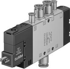 Festo 5/2 Monostable Válvula Solenoide De Aire QS-12 1650L/Min - 163186