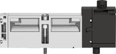 Festo 5/2 Monostable Válvula Solenoide De Aire Tamaño 26mm ISO 15407-2 1100l/min - 8033021