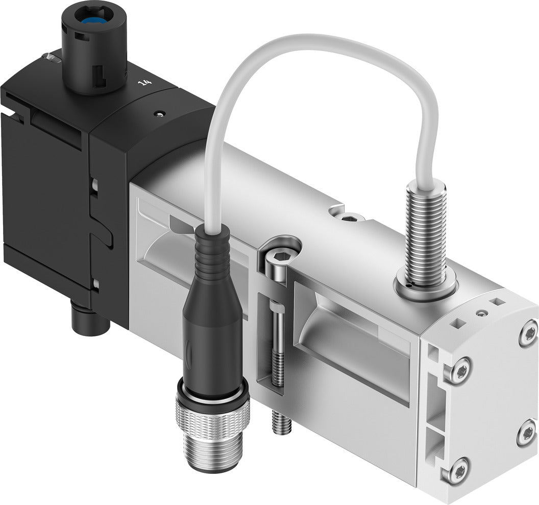 Festo 5/2 Monostable Válvula Solenoide De Aire Tamaño 26mm ISO 15407-2 1100l/min - 8033034