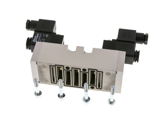 5/2 ISO 5599-2 Electroválvula biestable 12V DC 1.5-10bar/21.0-140psi YPC