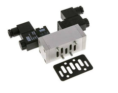 5/3 ISO 5599-1 Válvula solenoide de centro cerrado 115V AC 3-10bar/42-140psi Airtec