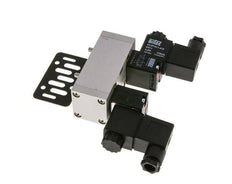 5/3 ISO 5599-1 Válvula solenoide de centro cerrado 115V AC 3-10bar/42-140psi Airtec