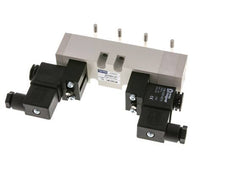 5/3 ISO 5599-1 Válvula solenoide de centro de presión 115V AC 2-10bar/28-140psi YPC