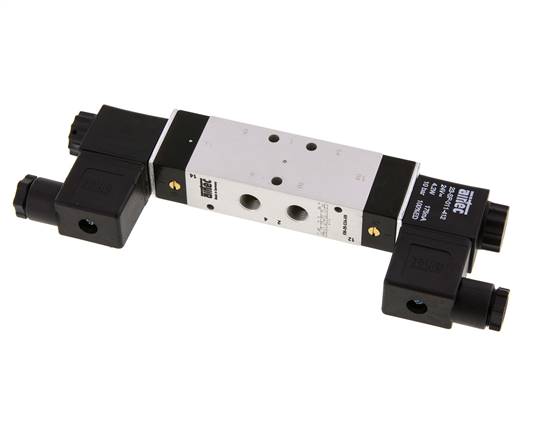 válvula solenoide de centro de presión 5/3 G1/8'' 115V AC 3-10bar/42-140psi Airtec