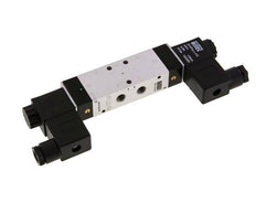 5/3 G1/8'' Válvula solenoide de centro cerrado 115V AC 3-10bar/42-140psi Airtec