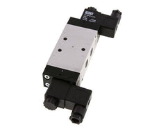 válvula solenoide de centro de presión 5/3 G1/4'' 12V DC 3-10bar/42-140psi Airtec