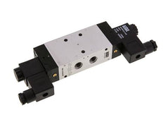 válvula solenoide de centro de presión 5/3 G1/4'' 12V DC 3-10bar/42-140psi Airtec