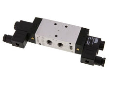 válvula solenoide de centro de presión 5/3 G1/4'' 12V DC 3-10bar/42-140psi Airtec