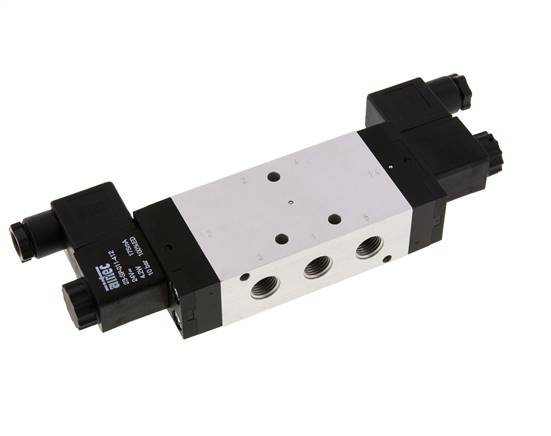 válvula solenoide central de escape 5/3 G1/4'' 115V AC 3-10bar/42-140psi Airtec
