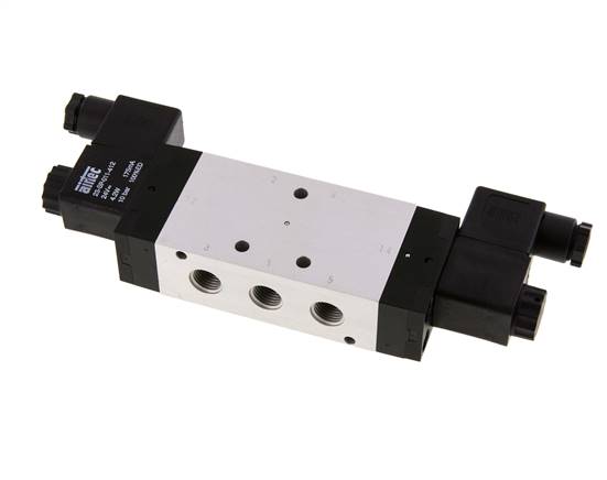 válvula solenoide central de escape 5/3 G1/4'' 115V AC 3-10bar/42-140psi Airtec