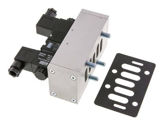 5/2 ISO 5599-3 Electroválvula biestable 115V AC 2-10bar/28-140psi Airtec