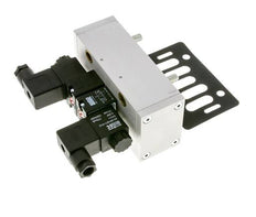 5/3 ISO 5599-3 Válvula solenoide central de escape 48V DC 3-10bar/42-140psi Airtec