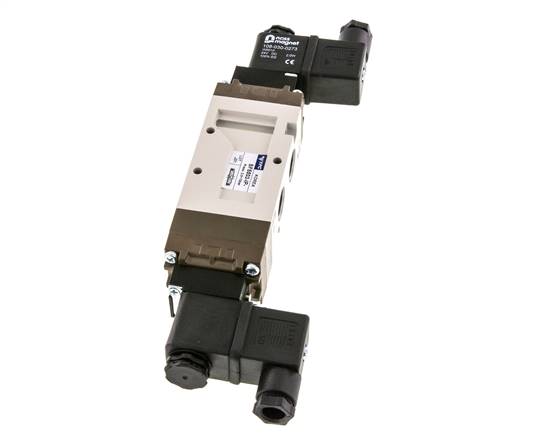 válvula solenoide de centro de presión 5/3 G3/8'' 115V AC 2-10bar/28-140psi YPC
