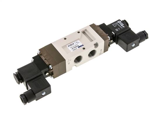 válvula solenoide de centro de presión 5/3 G3/8'' 115V AC 2-10bar/28-140psi YPC