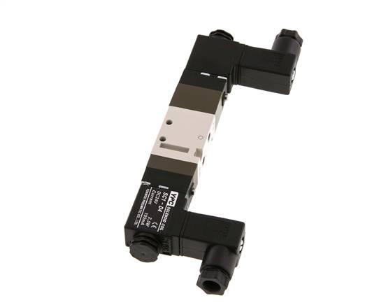 5/3 M5 Válvula solenoide central de escape 115V AC 2-10bar/28-140psi YPC