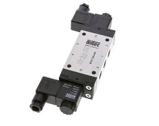 válvula solenoide de centro de presión 5/3 G1/4'' 12V DC 3-8bar/42-112psi Airtec
