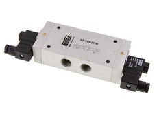 válvula solenoide central de escape 5/3 G1/2'' 24V DC 3-10bar/42-140psi Airtec