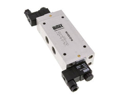válvula solenoide central de escape 5/3 G1/2'' 24V DC 3-10bar/42-140psi Airtec