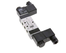 5/3 G1/8'' Válvula solenoide de centro cerrado 230V AC 3-10bar/42-140psi Airtec
