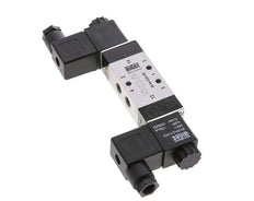 5/3 G1/8'' Válvula solenoide de centro cerrado 230V AC 3-10bar/42-140psi Airtec