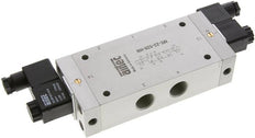 5/2 G1/2'' (G1/8'') Válvula solenoide biestable piloto externo 12V DC 0-10bar/0-140psi Airtec