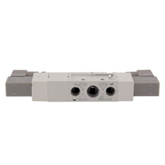 G1/4'' 24 V CC Válvula Solenoide 5/3 Vías Centro Cerrado 3-8bar MVSC1