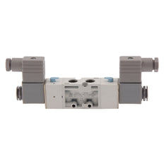 NPT 1/8'' 24V DC 5/2 vías Válvula de solenoide biestable 2-8bar MVSC