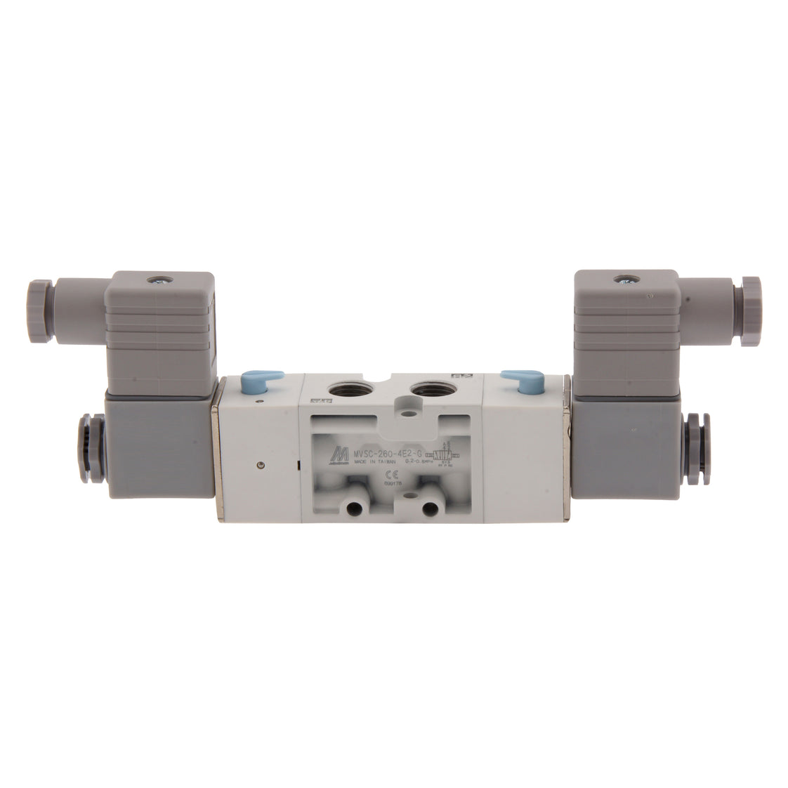 G1/8'' 230V AC 5/2 vías Válvula de solenoide biestable 2-8bar MVSC