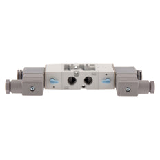 NPT 1/4'' 24V DC 5/2 vías Válvula de solenoide biestable 2-8bar MVSC
